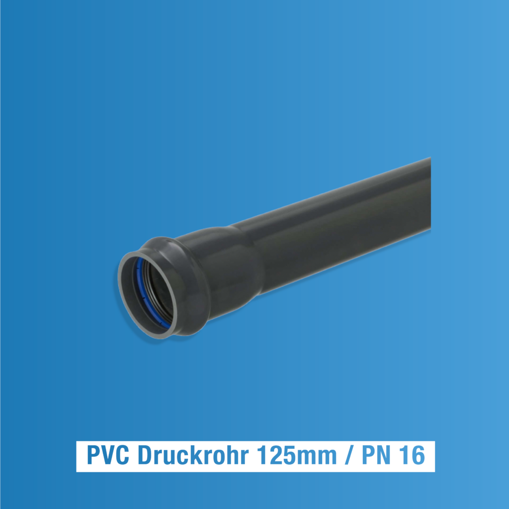 PVC Druckrohr 12 mm PN 16
