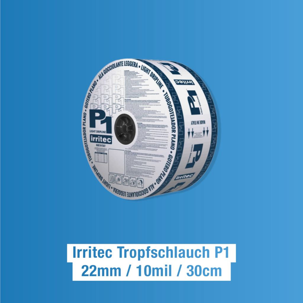 Irritec Tropfschlauch P1^22mm / 10mil / 30cm 