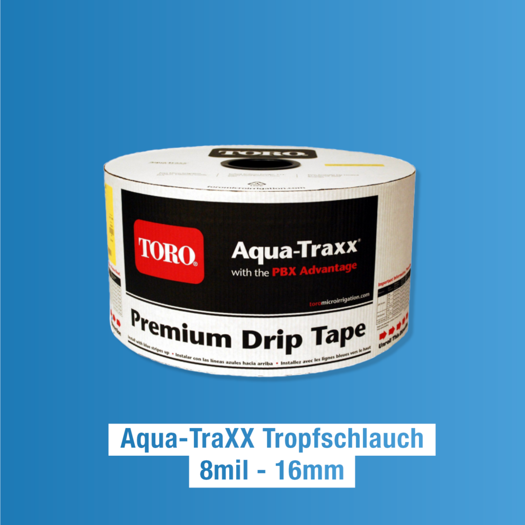 Aqua-TraXX Tropfschlauch 8mil / 16mm