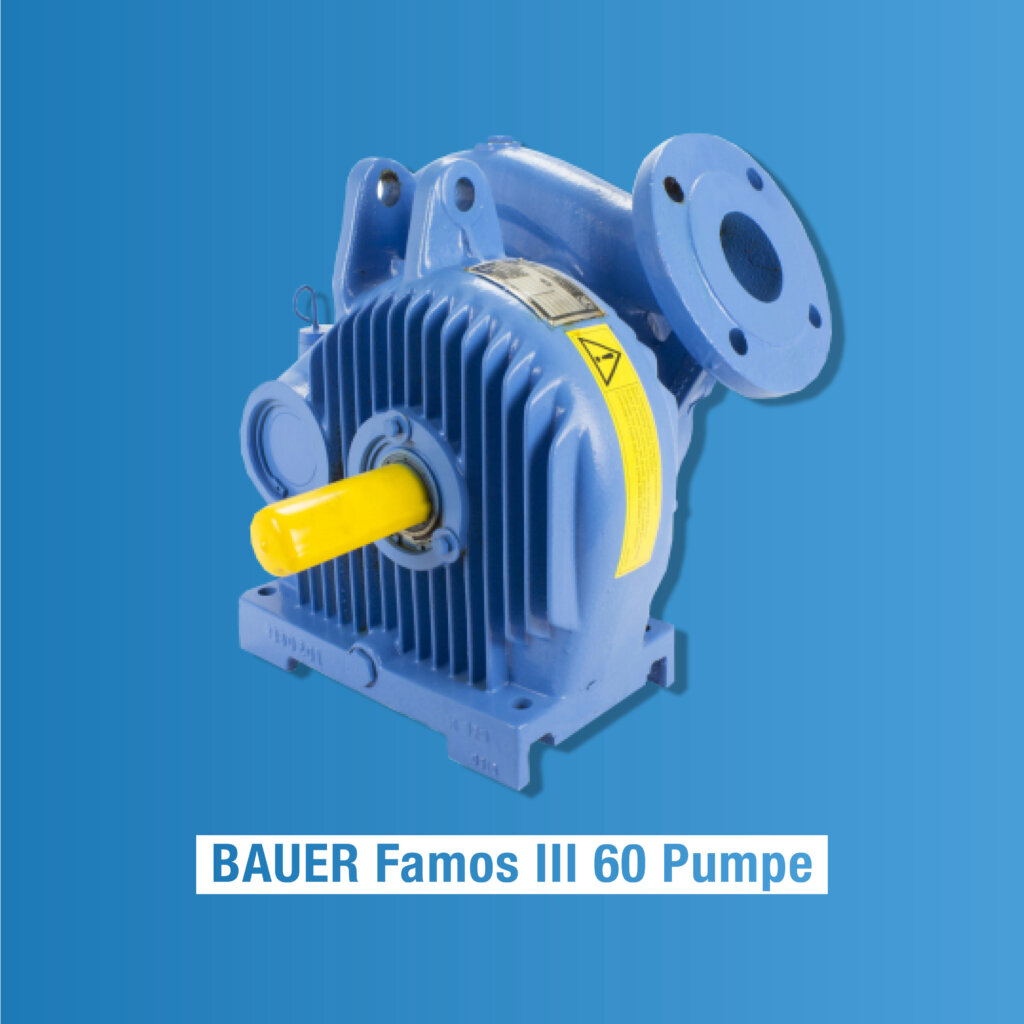 BAUER Famos III 60 Pumpe