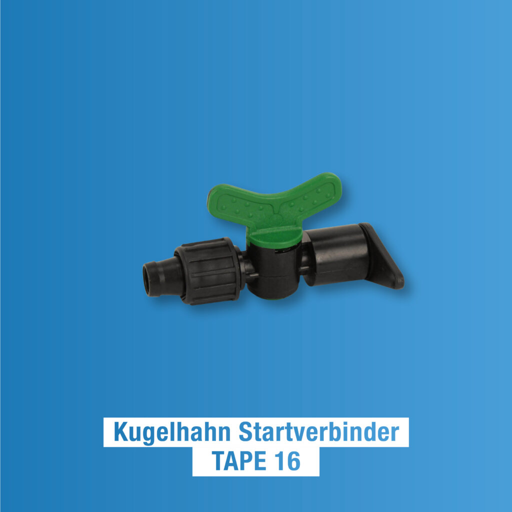 Kugelhahn Startverbinder TAPE 16